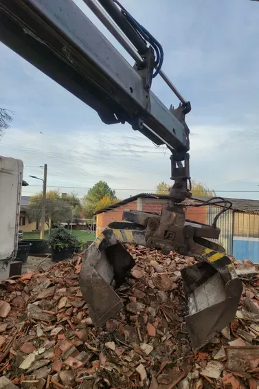Travaux de démolition